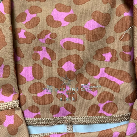 Offline by Aerie Butter Soft Cheetah Leggings M - Picture 5 of 5